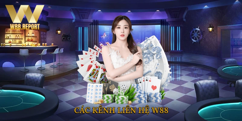Các kênh liên hệ W88